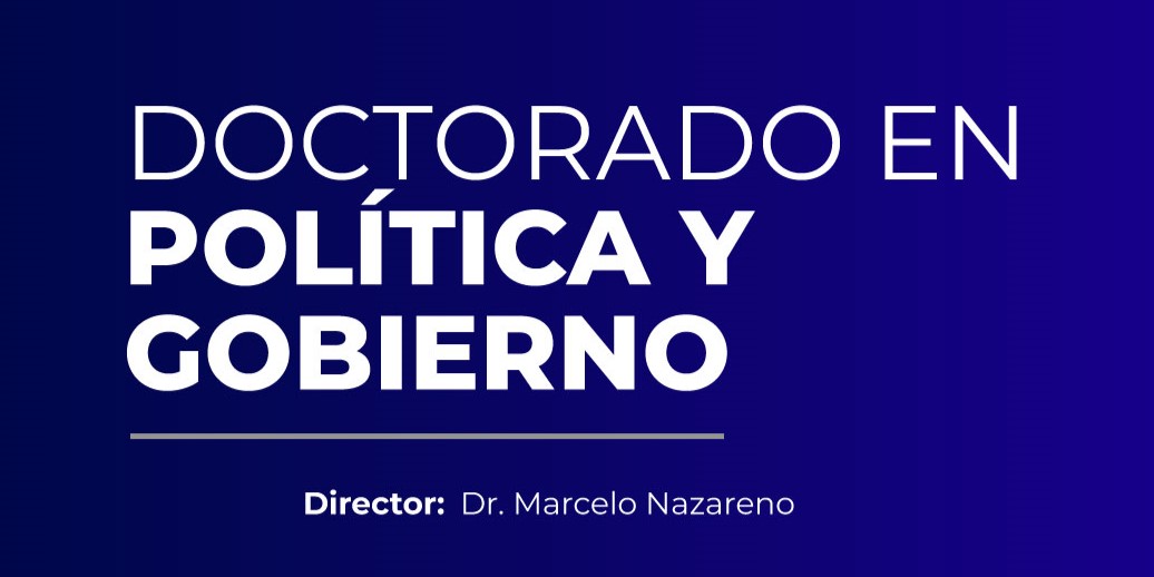 DOCTORADO EN POLÍTICA Y GOBIERNO 2024-2026